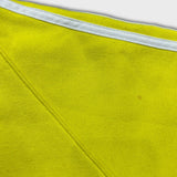 Vintage 90s Adidas Sweatshirt Mens Medium Yellow 1/4 Zip Pullover